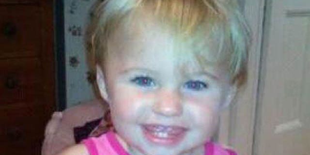 This undated photo shows missing toddler Ayla Reynolds.