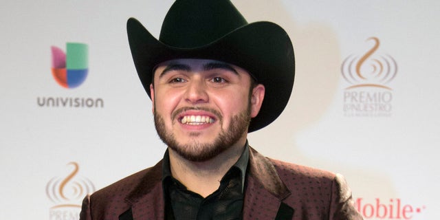 Gerardo Ortiz at the Premio Lo Nuestro Latin Music Awards on Feb. 19, 2015.