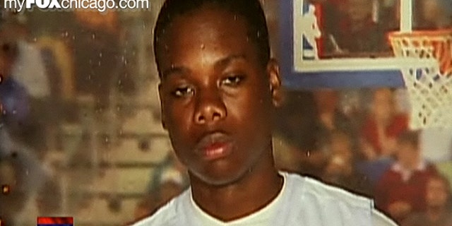 This screengrab from MyFoxChicago shows slain basketball star Ryan Royall.
