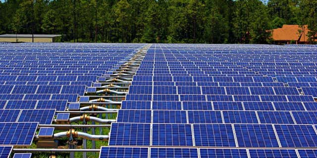Days after withdrawing the U.S. from the landmark Paris Climate Agreement, President Trump reportedly suggested Tuesday to put solar panels on the proposed wall along the U.S.-Mexico border.