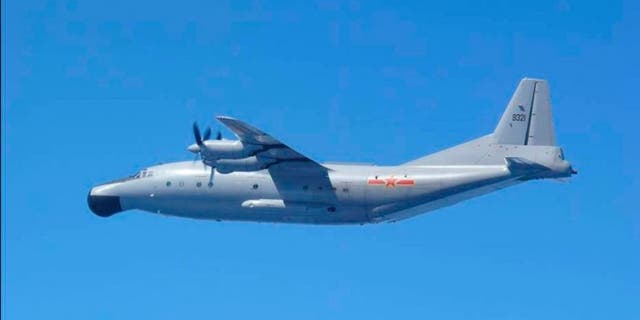 A Y-8 military plane, similar to the one seen here, vanished on its way to Yangon in Burma.