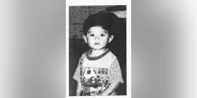 In this undated photo released by the San Bernardino County District Attorney's Office shows a family photo of Steve Hernandez, pictured in the only photograph Maria Mancia had of her kidnapped son for the last 20 years.