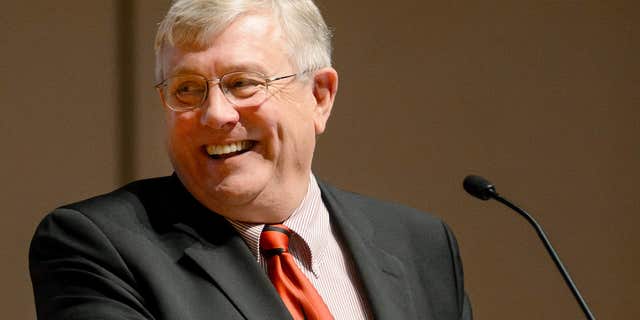 This undated photo provided by St. Cloud State University shows President Earl H. Potter III. Potter, the president of Minnesota's St. Cloud State University, has died in a highway crash, he was 69.