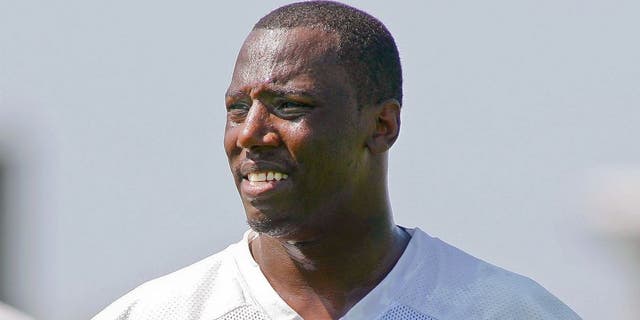 Jun 16, 2015; Jacksonville, FL, USA; Jacksonville Jaguars defensive end Chris Clemons (91) during minicamp at the Florida Blue Health and Wellness Practice Fields. Mandatory Credit: Phil Sears-USA TODAY Sports
