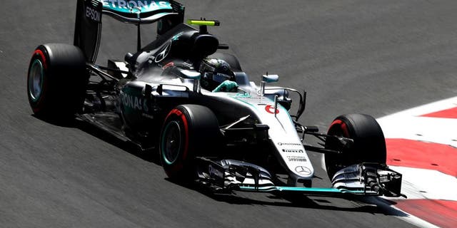 BAKU, AZERBAIJAN - JUNE 18: Nico Rosberg of Germany driving the (6) Mercedes AMG Petronas F1 Team Mercedes F1 WO7 Mercedes PU106C Hybrid turbo on track during final practice before the European Formula One Grand Prix at Baku City Circuit on June 18, 2016 in Baku, Azerbaijan. (Photo by Mark Thompson/Getty Images)
