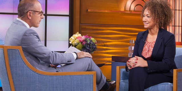 June 16, 2015: In this image released by NBC News, former NAACP leader Rachel Dolezal appears on the "Today" show during an interview with co-host Matt Lauer.