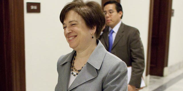 May 25: Supreme Court nominee Elena Kagan walks on Capitol Hill in Washington.
