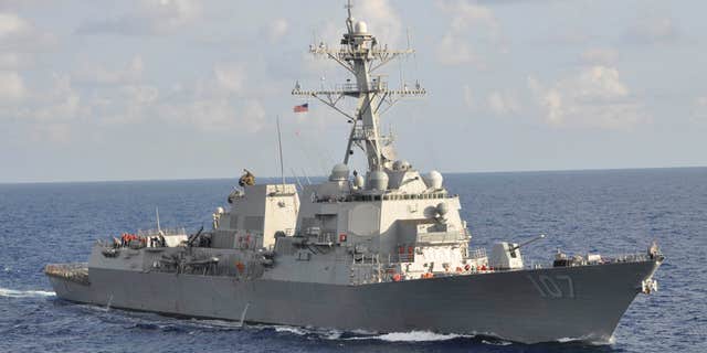 Sept. 25, 2012: The Arleigh Burke-class guided-missile destroyer USS Gravely (DDG 107) is pictured underway during the multinational UNITAS Atlantic 53-2012 exercise conducted in the western Caribbean Sea.