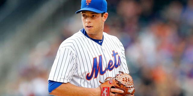 NEW YORK, NY - JUNE 28: Steven Matz #32 of the New York Mets in action during his major league debut against the Cincinnati Reds at Citi Field on June 28, 2015 in the Flushing neighborhood of the Queens borough of New York City. The Mets defeated the Red 7-2. (Photo by Jim McIsaac/Getty Images)