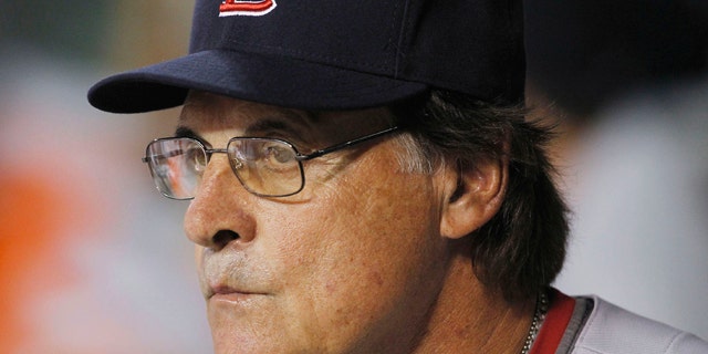 June 11: St. Louis Cardinals' Tony LaRussa watches his team play against the Arizona Diamondbacks in the ninth inning of a baseball game in Phoenix.