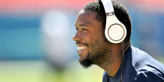 Nov 2, 2014; Miami Gardens, FL, USA; San Diego Chargers tight end Ladarius Green (89) looks on prior to the game against the Miami Dolphins at Sun Life Stadium. Mandatory Credit: Brad Barr-USA TODAY Sports