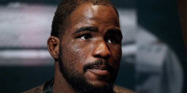 LAS VEGAS, NV - JULY 03: Corey Anderson interacts with media during the UFC Ultimate Media Day at the Mandalay Bay Resort and Casino on July 3, 2014 in Las Vegas, Nevada. (Photo by Josh Hedges/Zuffa LLC/Zuffa LLC via Getty Images)