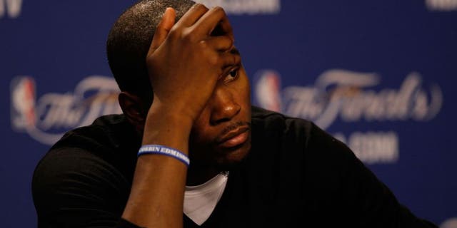 in Game Four of the 2012 NBA Finals on June 19, 2012 at American Airlines Arena in Miami, Florida. NOTE TO USER: User expressly acknowledges and agrees that, by downloading and or using this photograph, User is consenting to the terms and conditions of the Getty Images License Agreement.