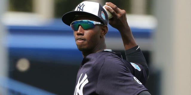 TAMPA, FL- MARCH 05: in action during the game against the Boston Red Sox at George M. Steinbrenner Field on March 5, 2016 in Tampa, Florida. (Photo by Justin K. Aller/Getty Images) *** Local Caption ***,TAMPA, FL- MARCH 05: Jorge Mateo #93 of the New York Yankees in action during the game against the Boston Red Sox at George M. Steinbrenner Field on March 5, 2016 in Tampa, Florida. (Photo by Justin K. Aller/Getty Images)