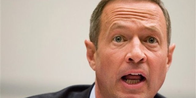 Maryland Governor Martin O'Malley testifies before the Committee on Oversight and Government Reform hearing on "Tracking the Money: Preventing Waste, Fraud and Abuse of Recovery Act Funding" on Capitol Hill, Wednesday, July 8, 2009, in Washington. (AP)
