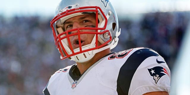 Gronkowski has opened up about his injuries in the past. (Photo by Tom Szczerbowski/Getty Images)