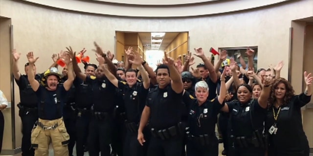 Norfolk Police Department posted its lip sync battle to Bruno Mars' "Uptown Funk."