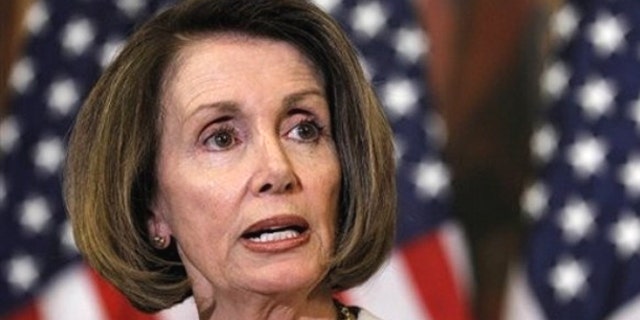 May 26: House Speaker Nancy Pelosi speaks on Capitol Hill in Washington.