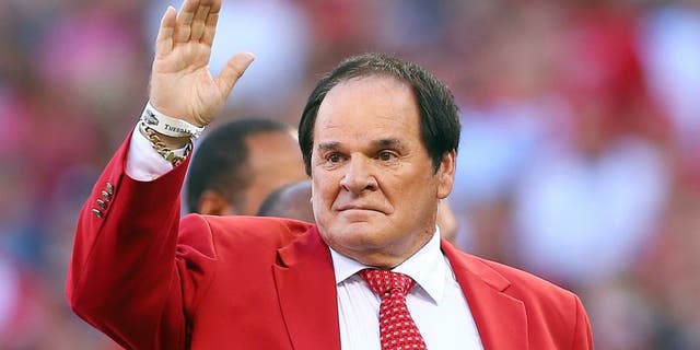 Pete Rose sounded off on Johnny Bench on Thursday. (Photo by Elsa/Getty Images)