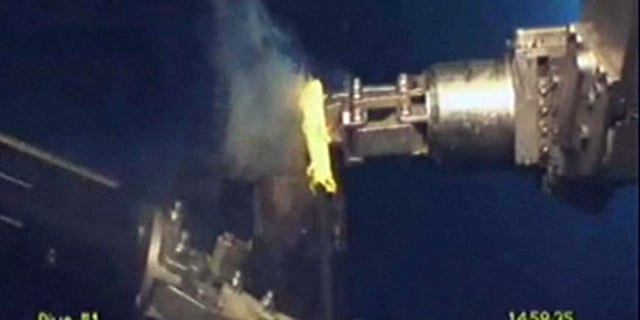 July 15: BP's underwater cameras show that oil has stopped flowing from its broken well in the Gulf of Mexico for the first time since the spill began in April.