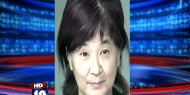 Mugshot of 61-year-old Yukari Mihamae.