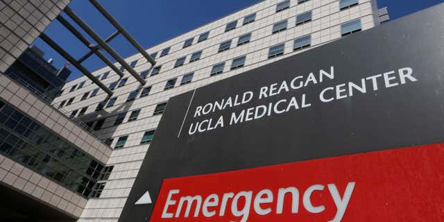 Feb. 19, 2015: The Ronald Reagan UCLA Medical Center building is seen in Los Angeles.