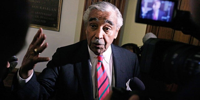 July 22: Rep. Charlie Rangel (D-NY) faces questions from the news media at the U.S. Capitol.