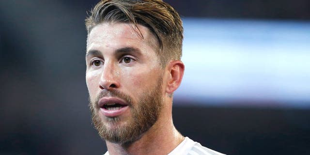 MELBURNE, AUSTRALIA - JULY 18: Sergio Ramos of Real Madrid C.F looks on during the international friendly match between Real Madrid and AS Roma at Melbourne Cricket Ground on July 18, 2015 in Melbourne, Australia. (Photo by Helios de la Rubia/Real Madrid via Getty Images)