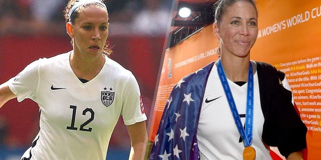 VANCOUVER, BC - JULY 05: Lauren Holiday #12 of United States of America carries the ball during the FIFA Women's World Cup 2015 final match between USA and Japan at BC Place Stadium on July 5, 2015 in Vancouver, Canada. (Photo by Maddie Meyer - FIFA/FIFA via Getty Images) VANCOUVER, BC - JULY 05: Shannon Boxx of USA smiles after winning the FIFA Women's World Cup 2015 Final between USA and Japan at BC Place Stadium on July 5, 2015 in Vancouver, Canada. (Photo by Lars Baron - FIFA/FIFA via Getty Images)