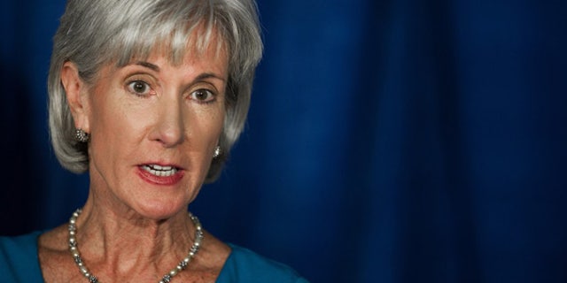 Health and Human Services Secretary Kathleen Sebelius in Washington.