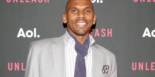 NEW YORK, NY - APRIL 28: Professional basketball player Jerry Stackhouse attends the AOL 2015 Newfront on April 28, 2015 in New York City. (Photo by Brian Ach/Getty Images for AOL)