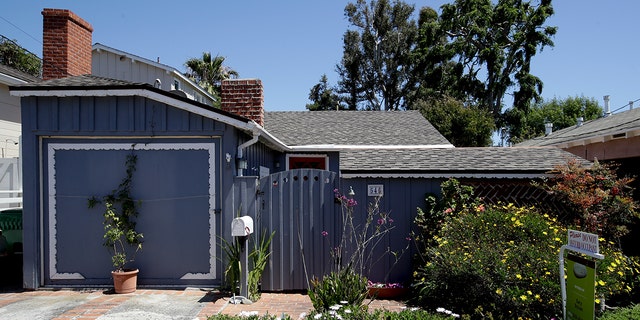 This tiny cottage on Lombardy Lane in Laguna Beach, Calif. is for sale at just shy of $1 millions is shown Friday, May 25, 2018. This one bedroom home is 595 square feet and is a few blocks from the ocean