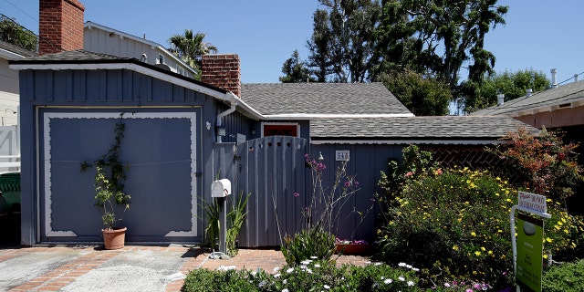 This tiny cottage on Lombardy Lane in Laguna Beach, Calif. is for sale at just shy of $1 millions is shown Friday, May 25, 2018. This one bedroom home is 595 square feet and is a few blocks from the ocean