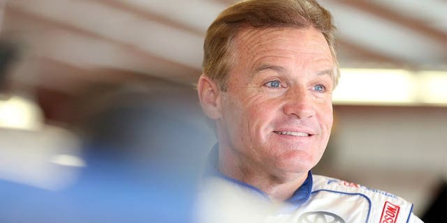NEWTON, IA - JULY 31: Kenny Wallace, driver of the #20 US Cellular Toyota, during practice for the NASCAR XFINITY Series U.S. Cellular race at Iowa Speedway on July 31, 2015 in Newton, Iowa. (Photo by Brian Lawdermilk/NASCAR via Getty Images)