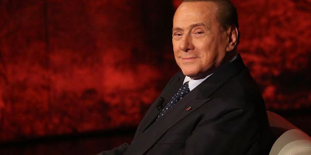 MILAN, ITALY - MAY 24: Silvio Berlusconi attends the 'Che Tempo Che Fa' TV Show on May 24, 2015 in Milan, Italy. (Photo by Vincenzo Lombardo/Getty Images)