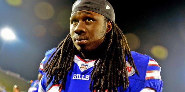 Aug 3, 2014; Canton, OH, USA; Buffalo Bills wide receiver Sammy Watkins (14) walks off the field following the 2014 Pro Football Hall of Fame game at Fawcett Stadium. Mandatory Credit: Andrew Weber-USA TODAY Sports