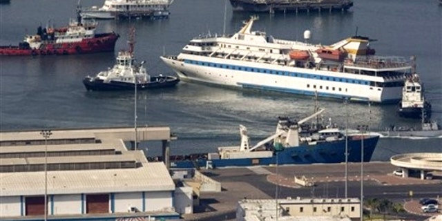 Aug. 5: he Mavi Marmara ship, aboard which Israel's deadly raid on a Gaza-bound flotilla took place on May 31, 2010, leaves the Haifa port, northern Israel, on its way back home to Turkey.