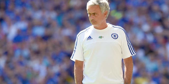 LONDON, ENGLAND - AUGUST 02: Manager Jose Mourinho of Chelsea looks on during the FA Community Shield match between Chelsea and Arsenal at Wembley Stadium on August 2, 2015 in London, England. (Photo by Michael Regan - The FA/The FA via Getty Images)