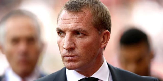STOKE ON TRENT, ENGLAND - AUGUST 09: Liverpool manager Brendan Rodgers during the Barclays Premier League match between Stoke City and Liverpool at Britannia Stadium on August 9, 2015 in Stoke on Trent, England. (Photo by Clive Brunskill/Getty Images)