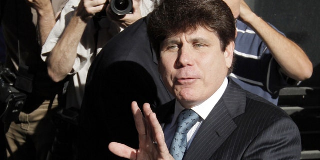 File: Former Illinois Gov. Rod Blagojevich leaves the Federal Courthouse in Chicago