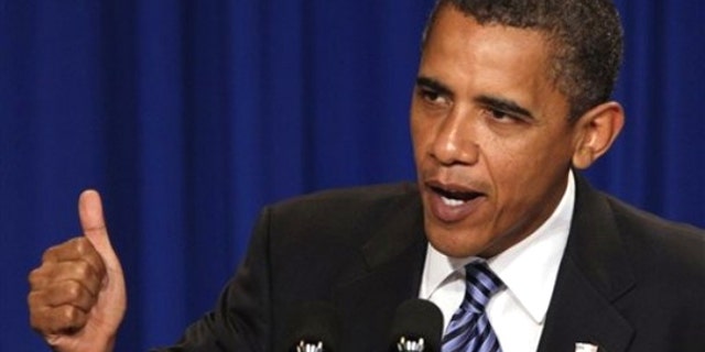 Aug. 18: President Barack Obama gestures as he speaks during a reception at the Columbus Anthenaem in Columbus, Ohio. A recent poll shows an increase in the number of Americans who incorrectly believe that Obama is a Muslim.