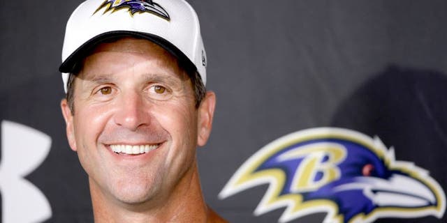 Baltimore head coach John Harbaugh, the NFL's 2019 Coach of the Year, led the Ravens to the NFL's best record, including a 12-game winning streak to end the regular season. (Associated Press)