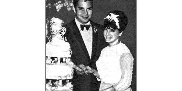 Connie Francis with husband number one.