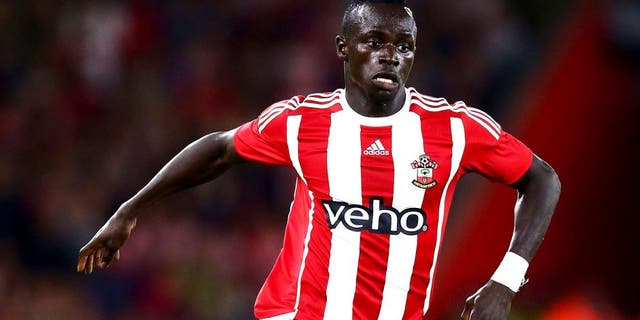 SOUTHAMPTON, ENGLAND - AUGUST 20: Sadio Mane of Southampton in action during the UEFA Europa League Play Off Round 1st Leg match between Southampton and Midtjylland at St Mary's Stadium on August 20, 2015 in Southampton, England. (Photo by Jordan Mansfield/Getty Images)