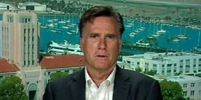 GOP presidential candidate Mitt Romney.
