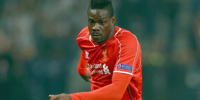 ISTANBUL, TURKEY - FEBRUARY 26: Mario Balotelli of Liverpool during the 2nd leg of the UEFA Europa League Round of 32 match between Besiktas and Liverpool at the Ataturk Olympic Stadium on February 26, 2015 in Istanbul, Turkey. (Photo by Richard Heathcote/Getty Images)