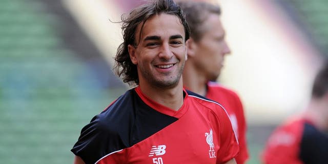 KUALA LUMPUR, MALAYSIA - JULY 22: (THE SUN OUT, THE SUN ON SUNDAY OUT) Lazar Markovic of Liverpool during a Training session at Saujana Resort on July 22, 2015 in Kuala Lumpur, Malaysia. (Photo by Andrew Powell/Liverpool FC via Getty Images)