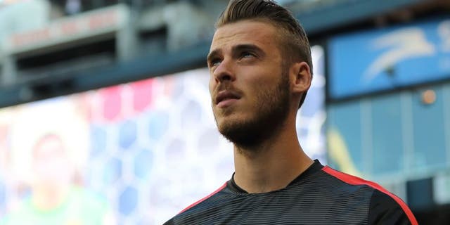 SEATTLE, WA - JULY 17: Goalkeeper David de Gea of Manchester United during the International Champions Cup 2015 match between Club America and Manchester United at CenturyLink Field on July 17, 2015 in Seattle, Washington. (Photo by Matthew Ashton - AMA/Getty Images)