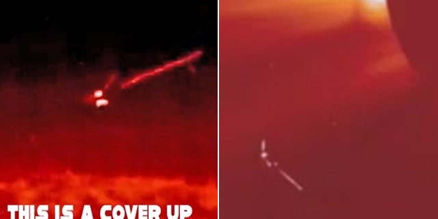 rob19791's "spaceship" (left) is almost identical to the one spotted last month (right).