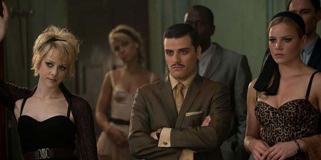 (Front row l-r) JENA MALONE as Rocket, OSCAR ISAAC as Blue Jones and ABBIE CORNISH as Sweet Pea in Warner Bros. Picturesââ¬â¢ and Legendary Picturesââ¬â¢ epic action fantasy ââ¬ÅSUCKER PUNCH,ââ¬Â a Warner Bros. Pictures release.